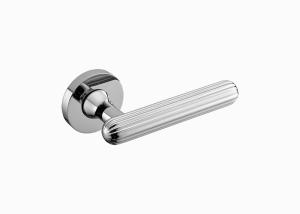 Wholesale Personalized Black Gold Brass Lever Lock Door Handles , Bathroom Door Locks And Handles from china suppliers