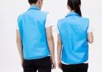 Cheap custom unisex advertising volunteer vest Waistcoat print customized LOGO
