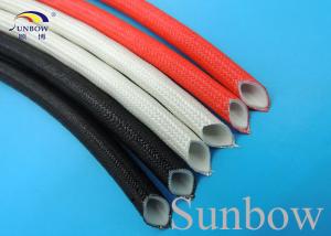 Wholesale Welding Machine Protection Silicone Rubber Coated Fiberglass Sleeving from china suppliers