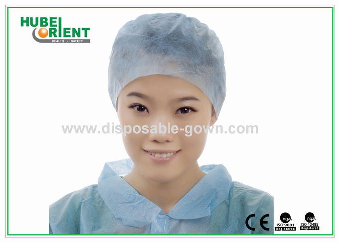 Polypropylene Disposable Head Cover With Elastic Closure