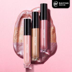 Wholesale Fast Drying Glitter Shimmer Lip Gloss Planted Ingredients Non Sticky from china suppliers