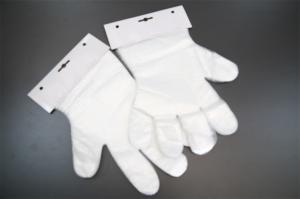 Wholesale 0.5g - 1.3g Transparent Clear Plastic Disposable Gloves For Food Handling from china suppliers