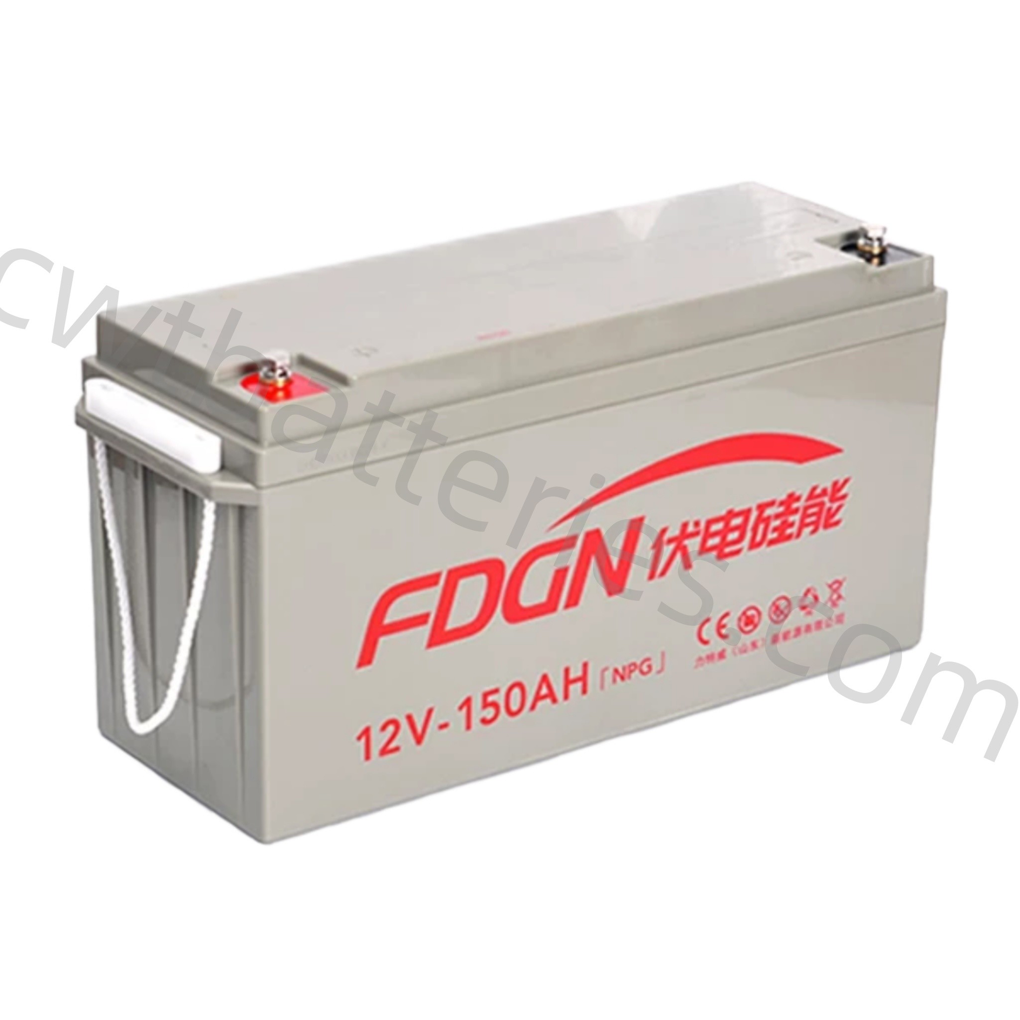 Deep Cycle Marine Solar Batteries Replacement 12V 150Ah For RV Solar Systems
